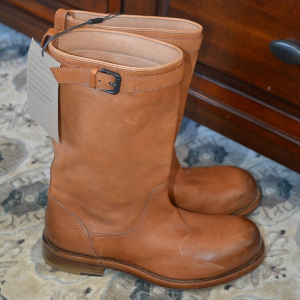 COPY - Rare BOTTEGA VENETA Men's Leather  Boots  11 NWT - Picture 2 of 8